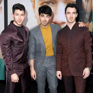 Nick Jonas, Joe Jonas, and Kevin Jonas Chasing Happiness Premiere