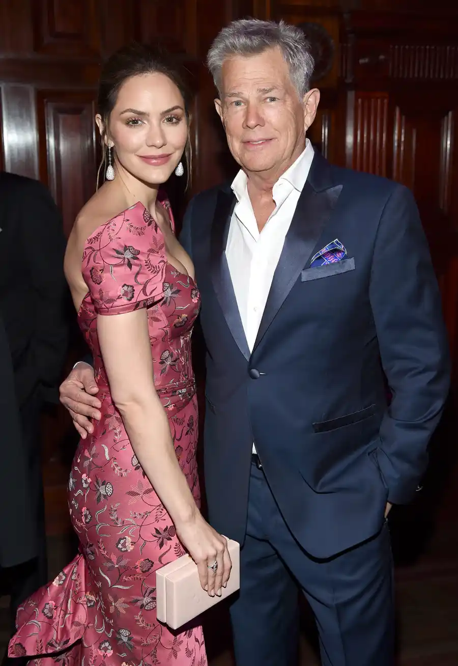 Katharine McPhee and David Foster Wedding Day Happiness