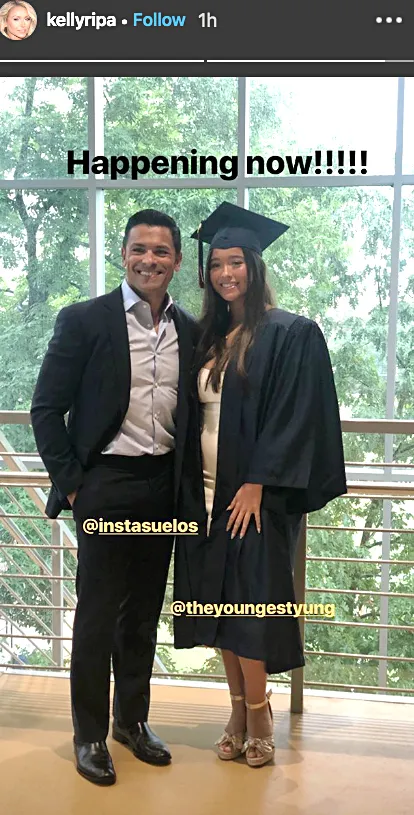 Kelly Ripa Mark Consuelos Daughter Lola Graduates High School