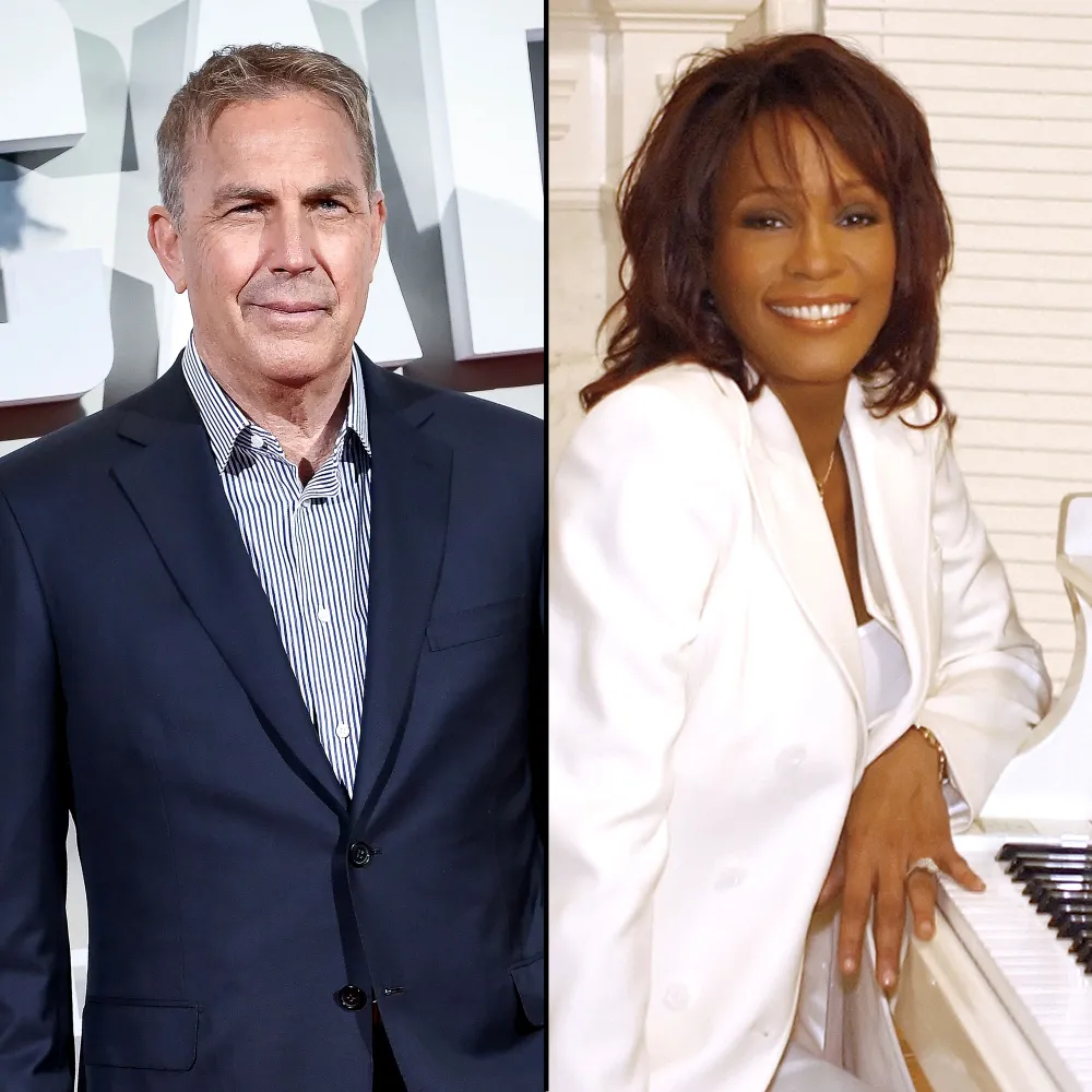 Kevin Costner and Whitney Houston Bodyguard