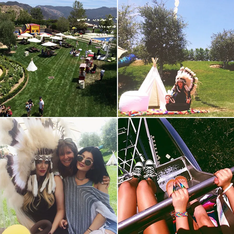 Kidchella Kardashian Birthday Party