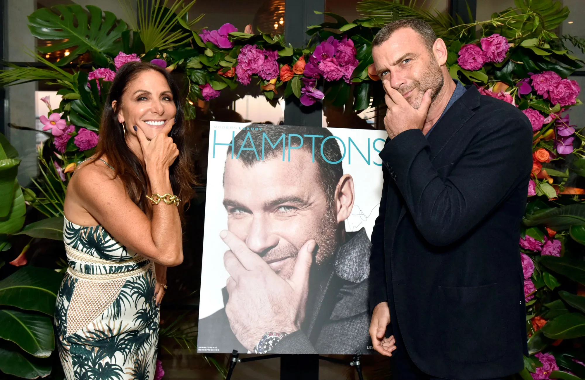 Liev Schreiber Celebrates Start of Summer With VIP Dinner