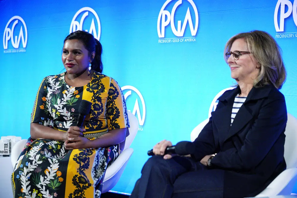 Nancy Meyers Tells Mindy Kaling Wouldn't Know Lisa Vanderpump In A Crowd Wide Rainbow Hat