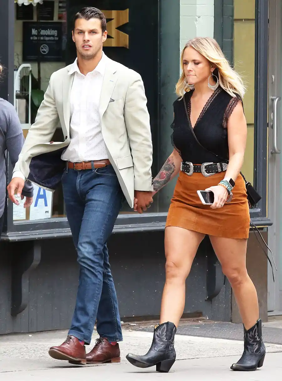 Miranda Lambert and Husband Brendan McLoughlin Holding Hands in New York City