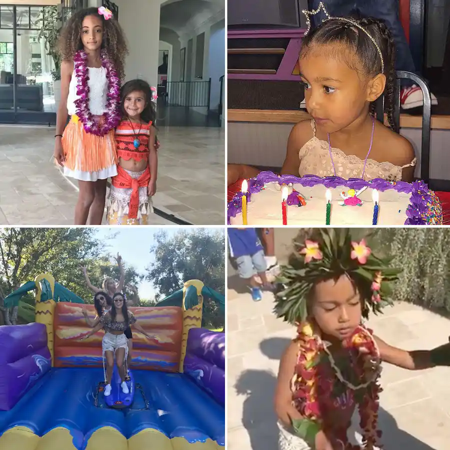 Moana North Penelope Kardashian Birthday Party
