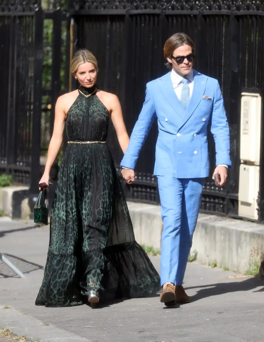 Nicole Kidman, Reese Witherspoon, More Attend Zoe Kravitz's Paris Wedding Chris Pine