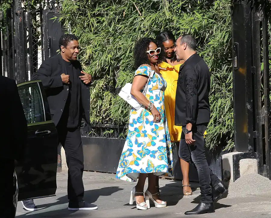 Nicole Kidman, Reese Witherspoon, More Attend Zoe Kravitz's Paris Wedding Denzel Washington Pauletta