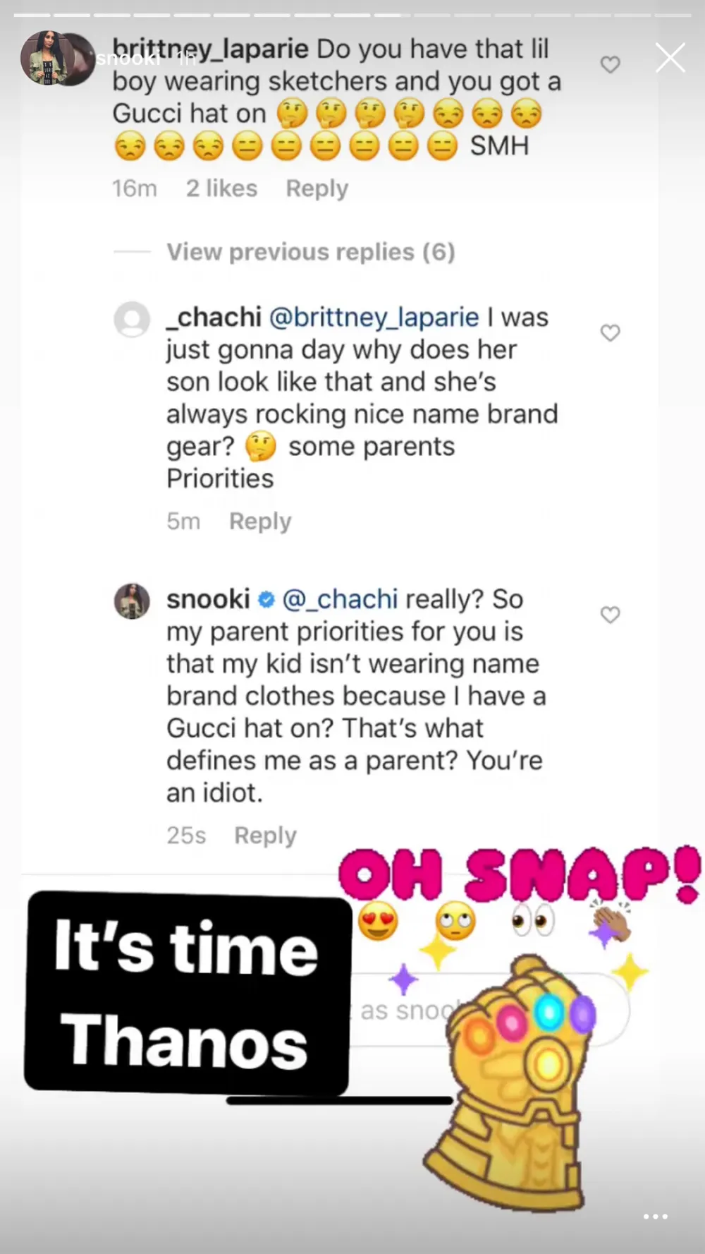Nicole &lsquo;Snooki&rsquo; Polizzi Slams Troll Who Bashes Son Lorenzo Clothes Idiot