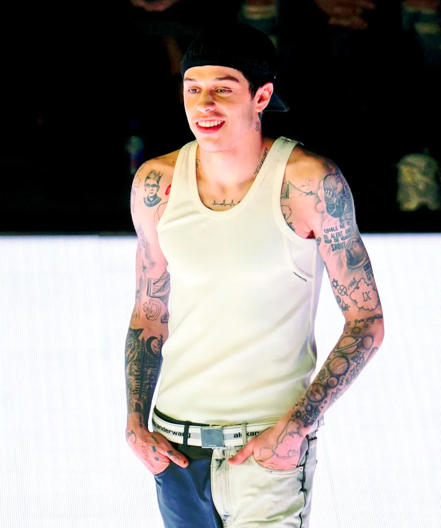 Pete Davidson Started Out 'Awkward' But Finished 'Confident' in Runway Debut at Alexander Wang Fashion Show