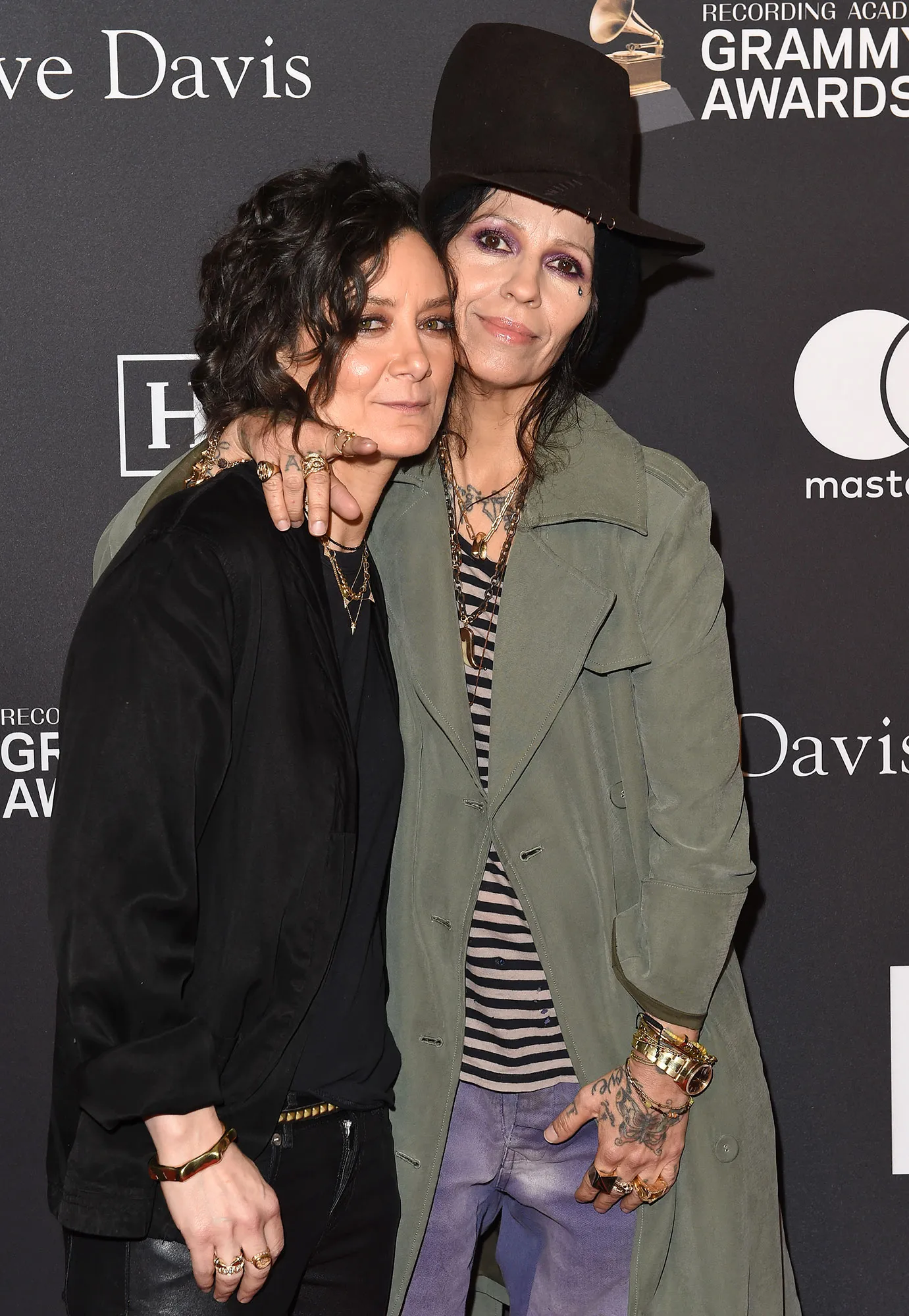 Sara Gilbert and Linda Perry Exit View