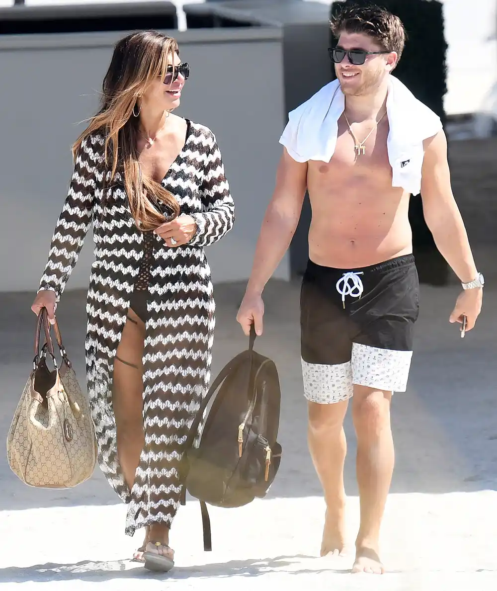 Teresa Giudice and Blake Schreck on a Beach Datein February 2019 Looked Like A Couple at NYC Rooftop Bar