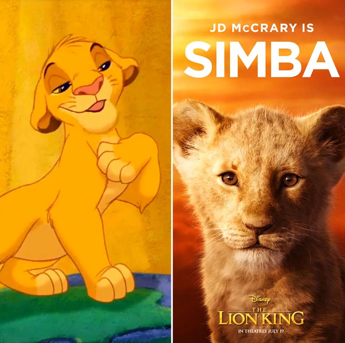 The Lion King Turns 25 Comparing the Animated and Live-Action Characters
