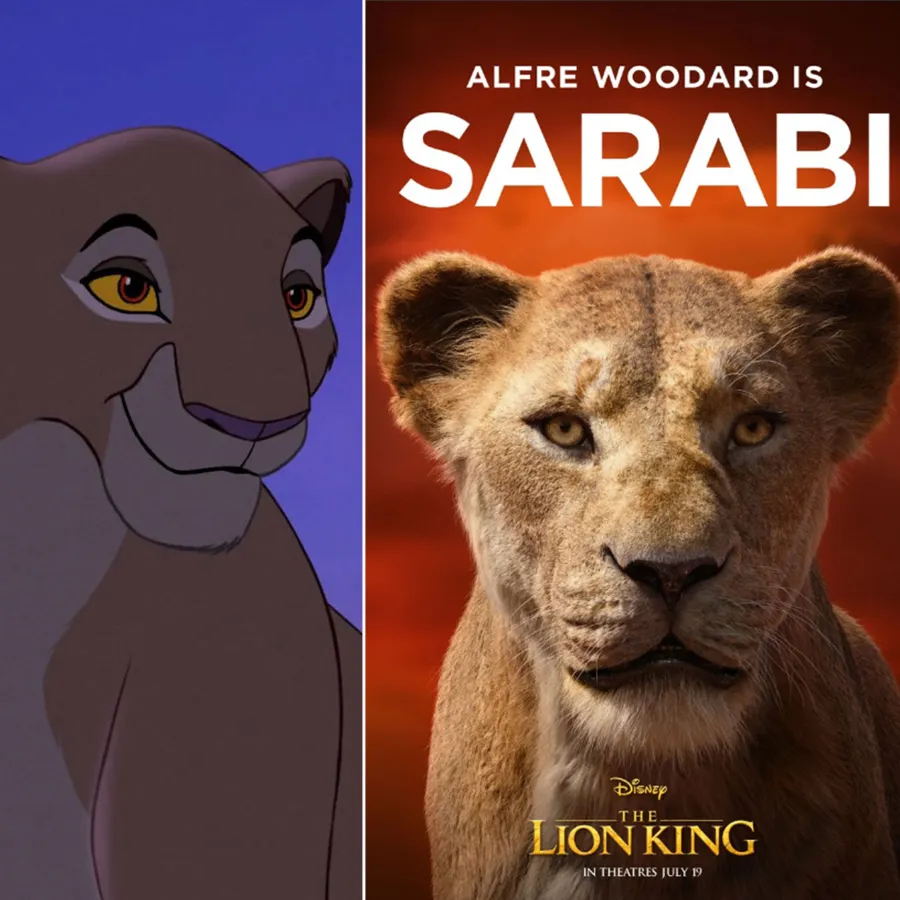 The Lion King Turns 25 Comparing the Animated and Live-Action Characters