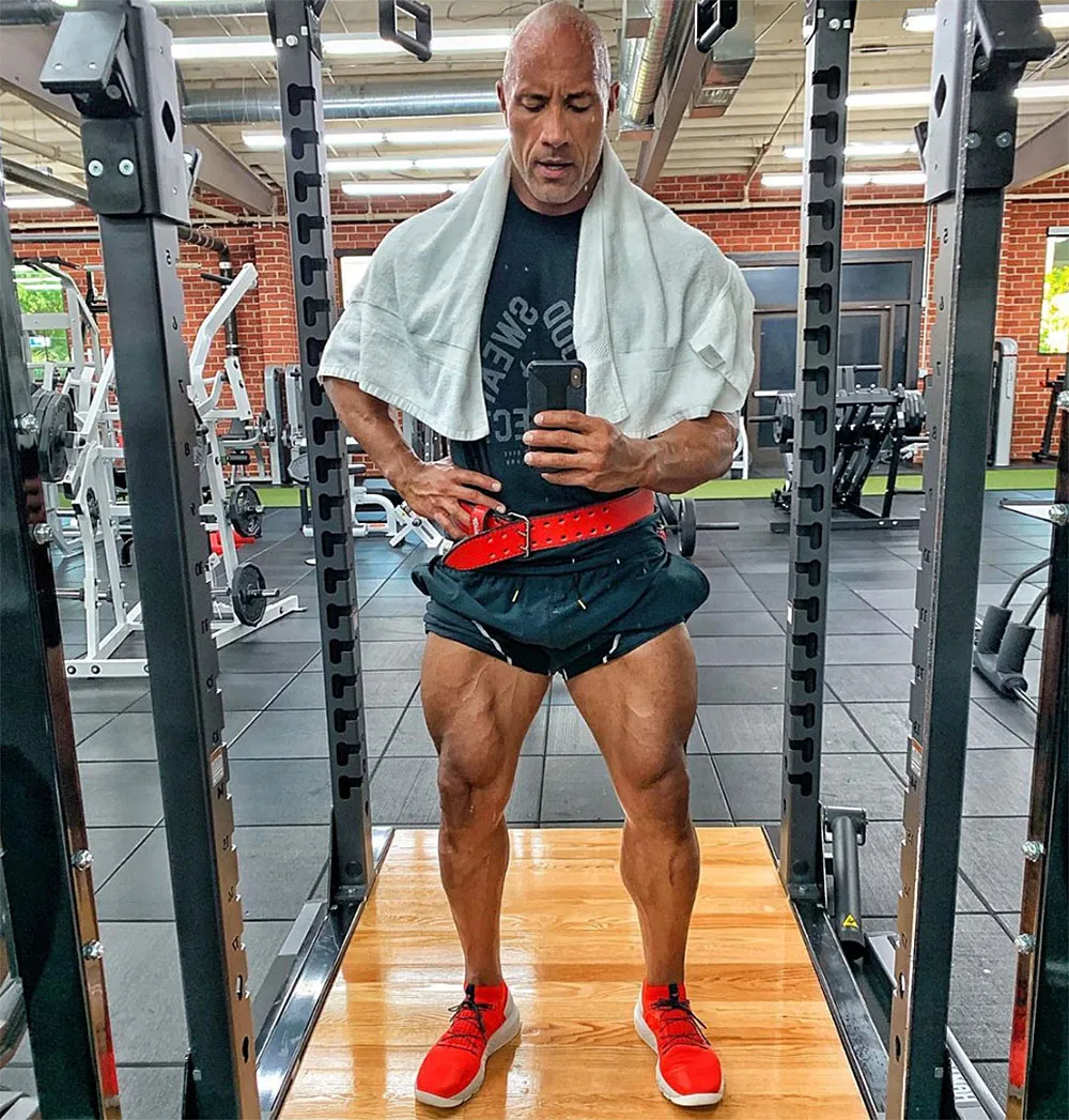 The Rock Under Armour Sneaker Instagram