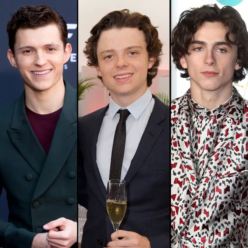 Tom Holland, Sam Holland Plays Along Looks Like Timothee Chalamet