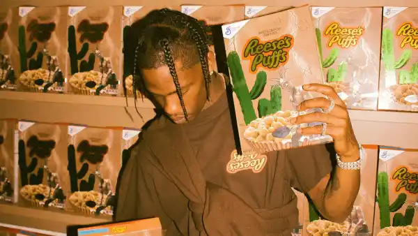 Travis Scott’s Sold-Out Reese’s Puffs Collab