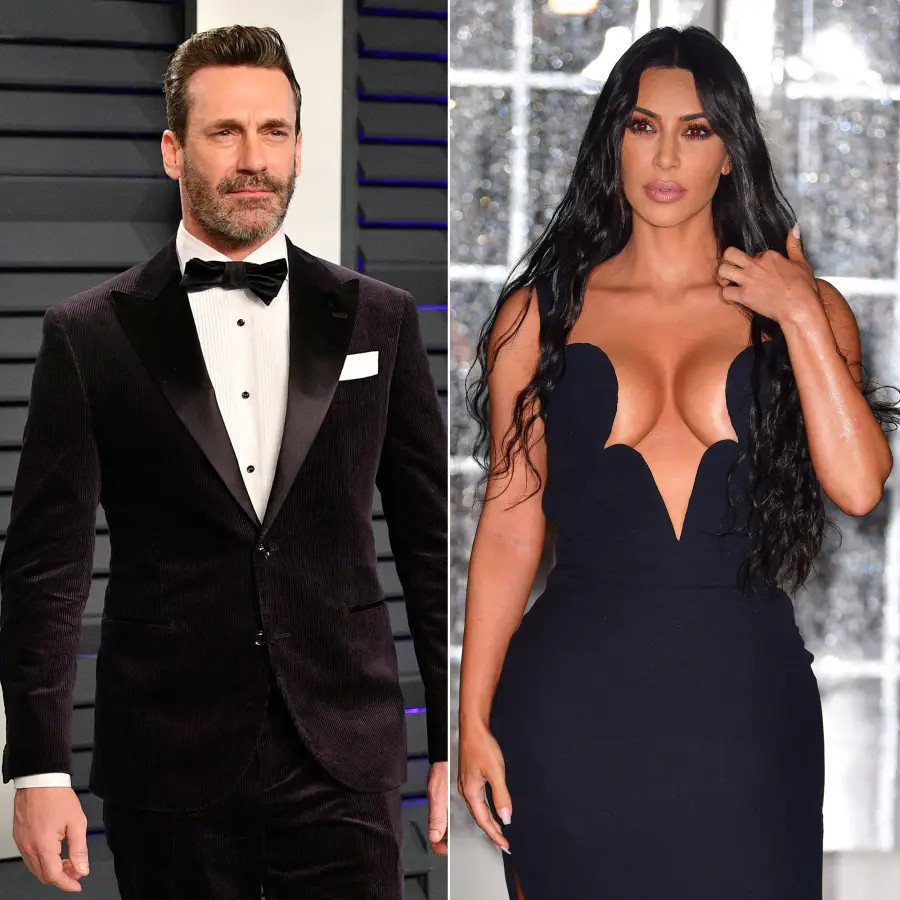 Unexpected Celebrity Feuds Jon Hamm Kim Kardashian