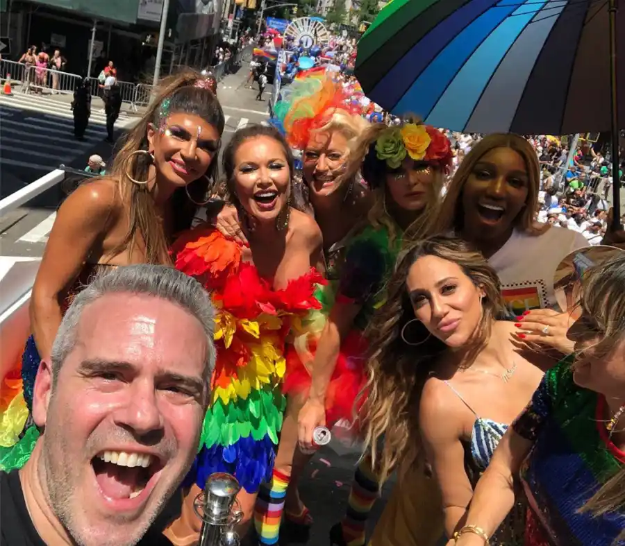 Andy Cohen and the Real Housewives Take to the Streets for NYC Pride Parade: Photos