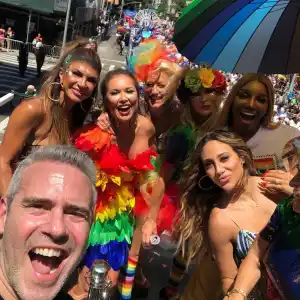 Andy Cohen and the Real Housewives Take to the Streets for NYC Pride Parade: Photos