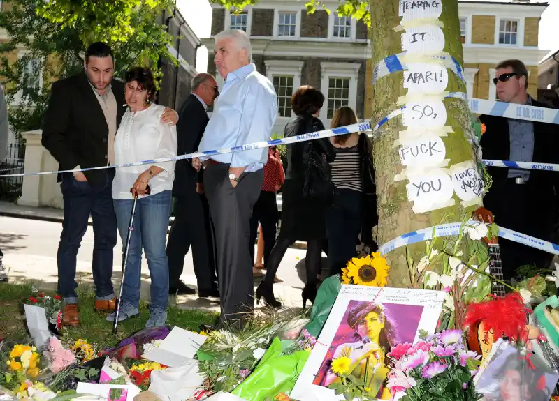 Alex Winehouse, mother Janis Winehouse and father Mitch Winehouse Amy Winehouse Gallery