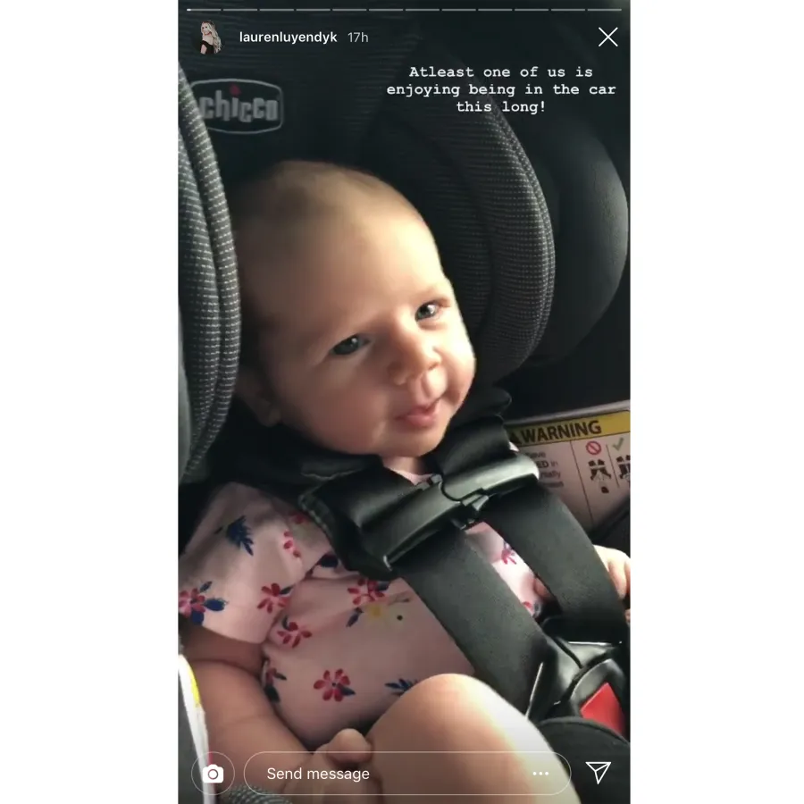 Arie Luyendyk Jr. and Lauren Burnham Summer Road Trip With Daughter Alessi