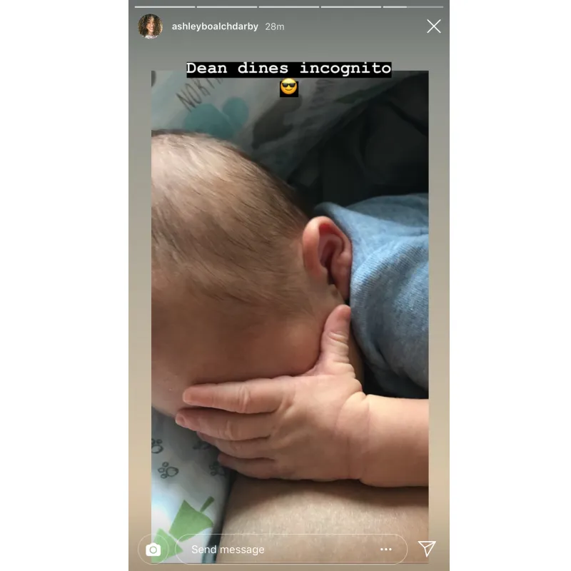 Ashley Darby Breast-Feeding