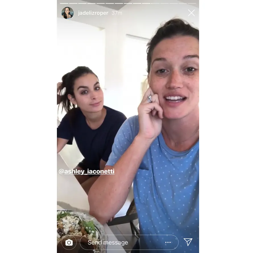 Ashley Iaconetti Jade Roper Due Date Salad