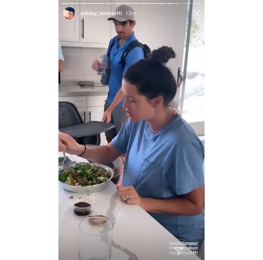 Ashley Iaconetti Jade Roper Due Date Salad