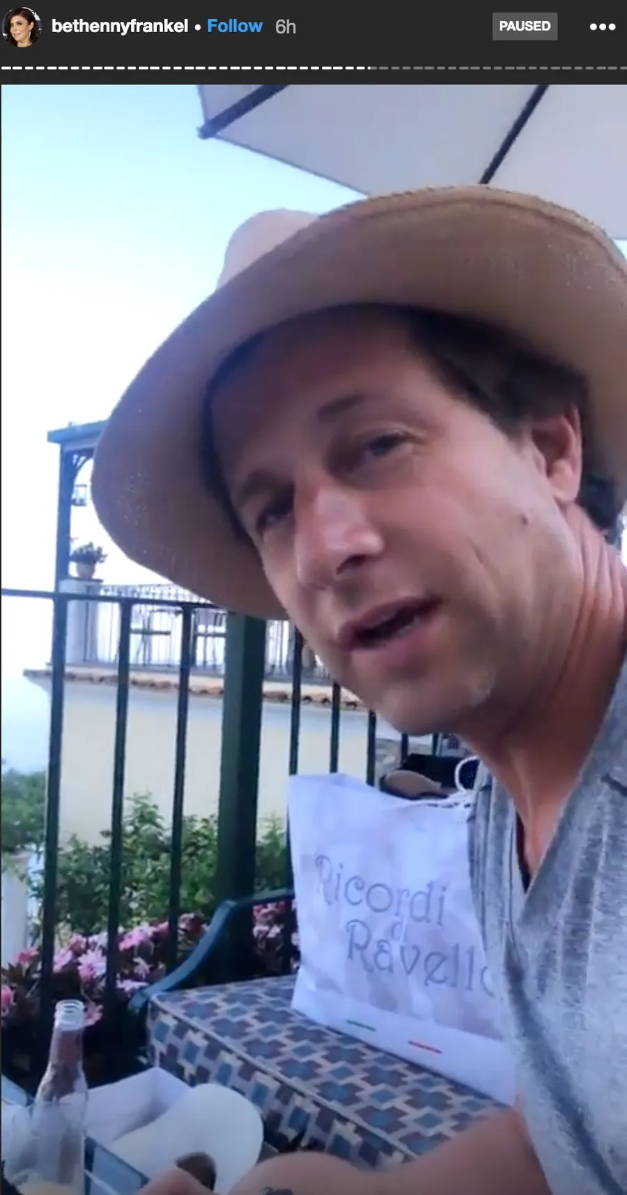 Bethenny Frankel Romantic Vacation With Paul Bernon