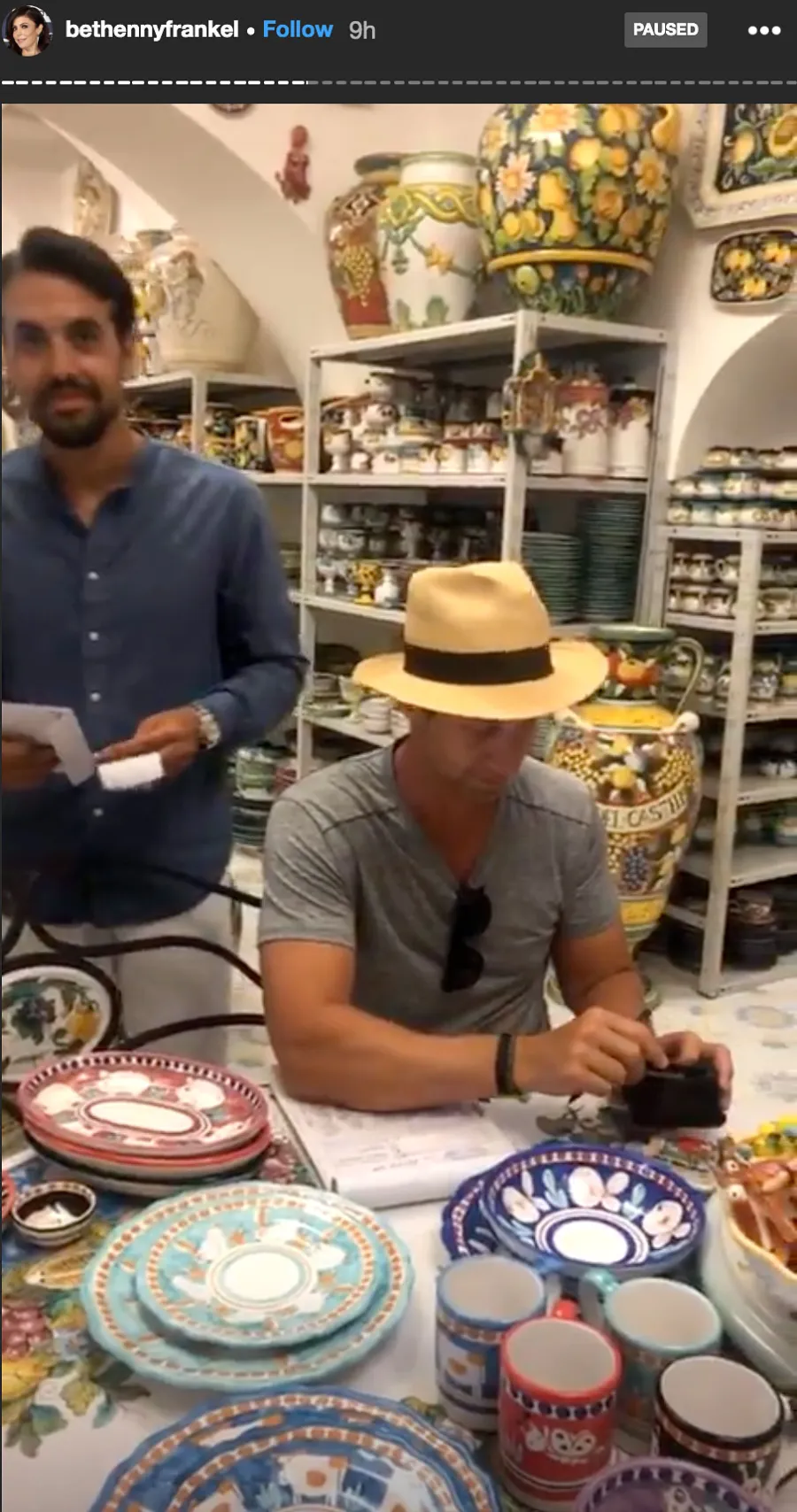 Bethenny Frankel Romantic Vacation With Paul Bernon