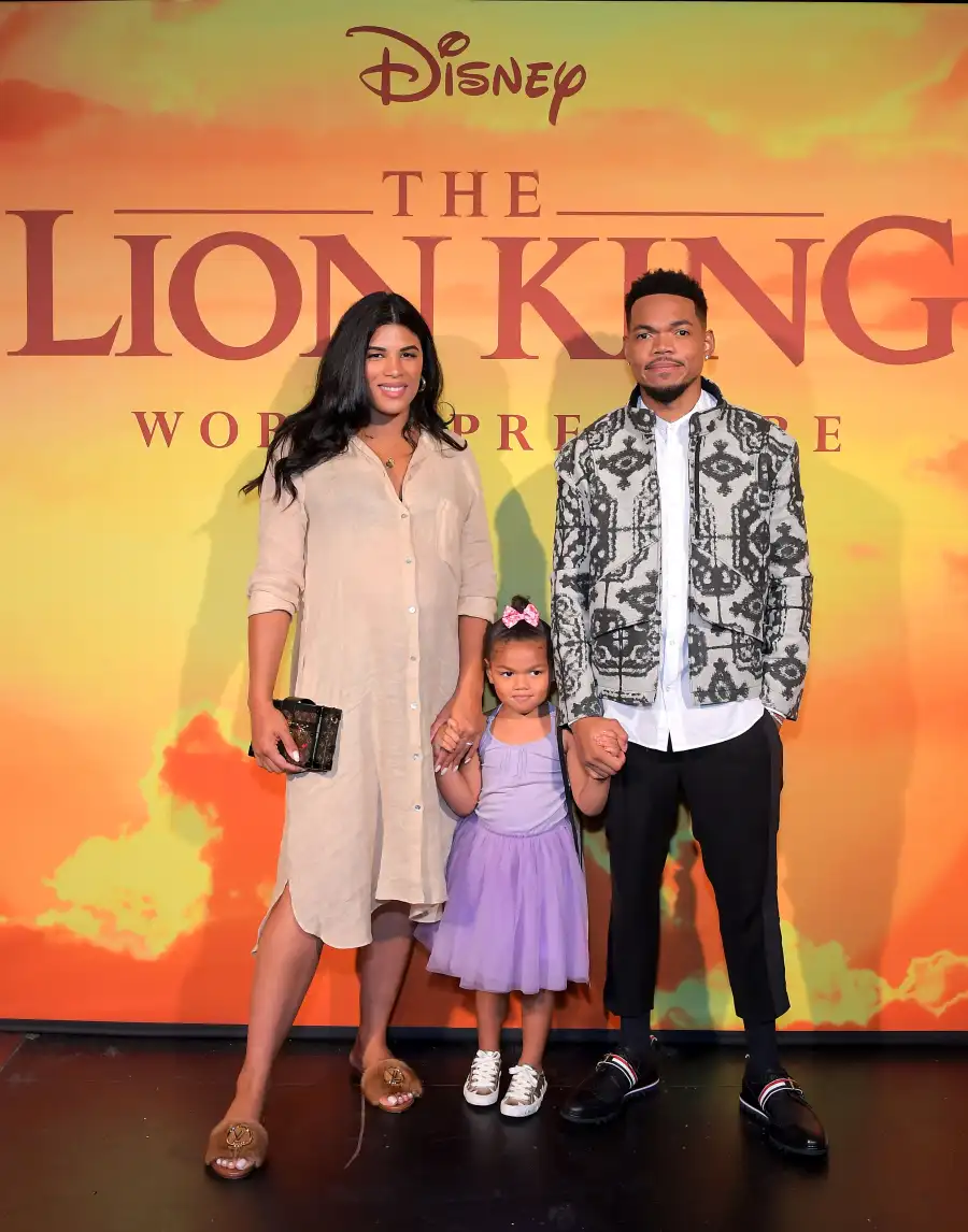 Chance The Rapper and More Bring Their Families to ‘The Lion King’ Premiere