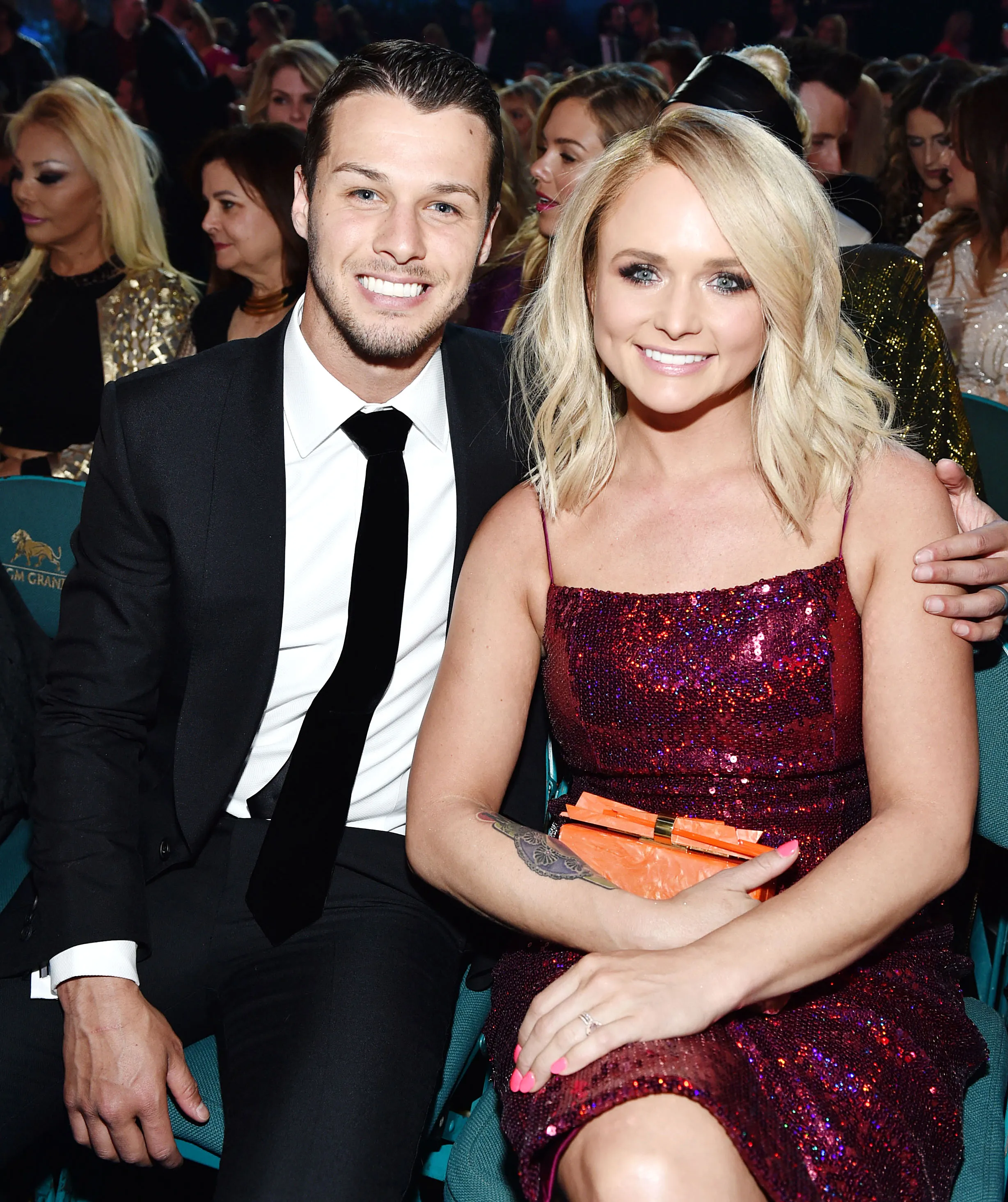 Brendan McLoughlin seen at GMA for the first time after the wedding Miranda Lambert