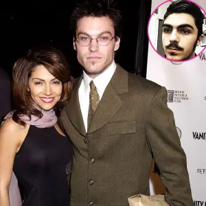 Brian Austin Green Vanessa Marcil Son Kassius Marcil-Green Visit 90210 Set After Drama