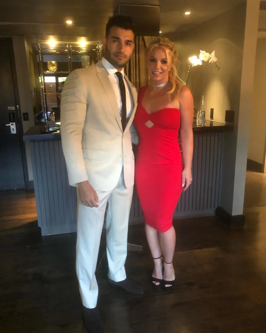 Britney Spears Sparks Engagement Rumors While Making Red Carpet Debut With Boyfriend of Nearly 3 Years Sam Asghari