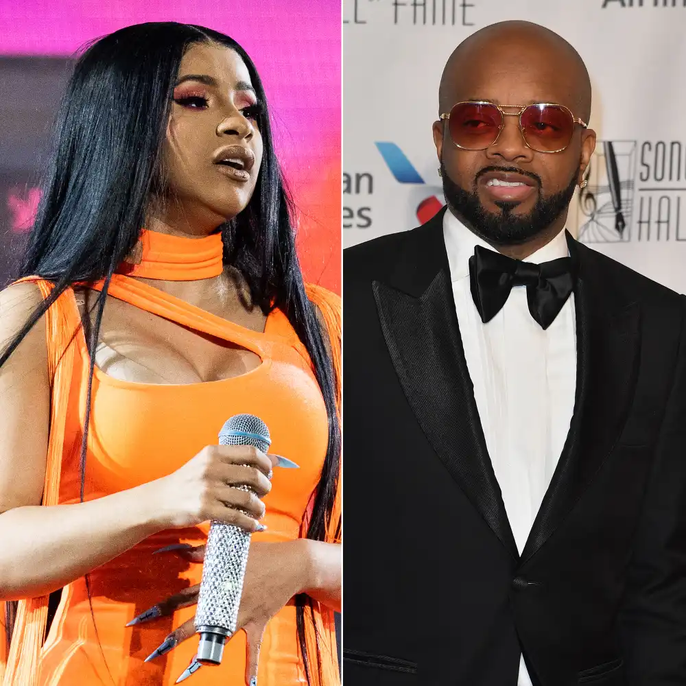 Cardi B Reacts to Jermaine Dupri