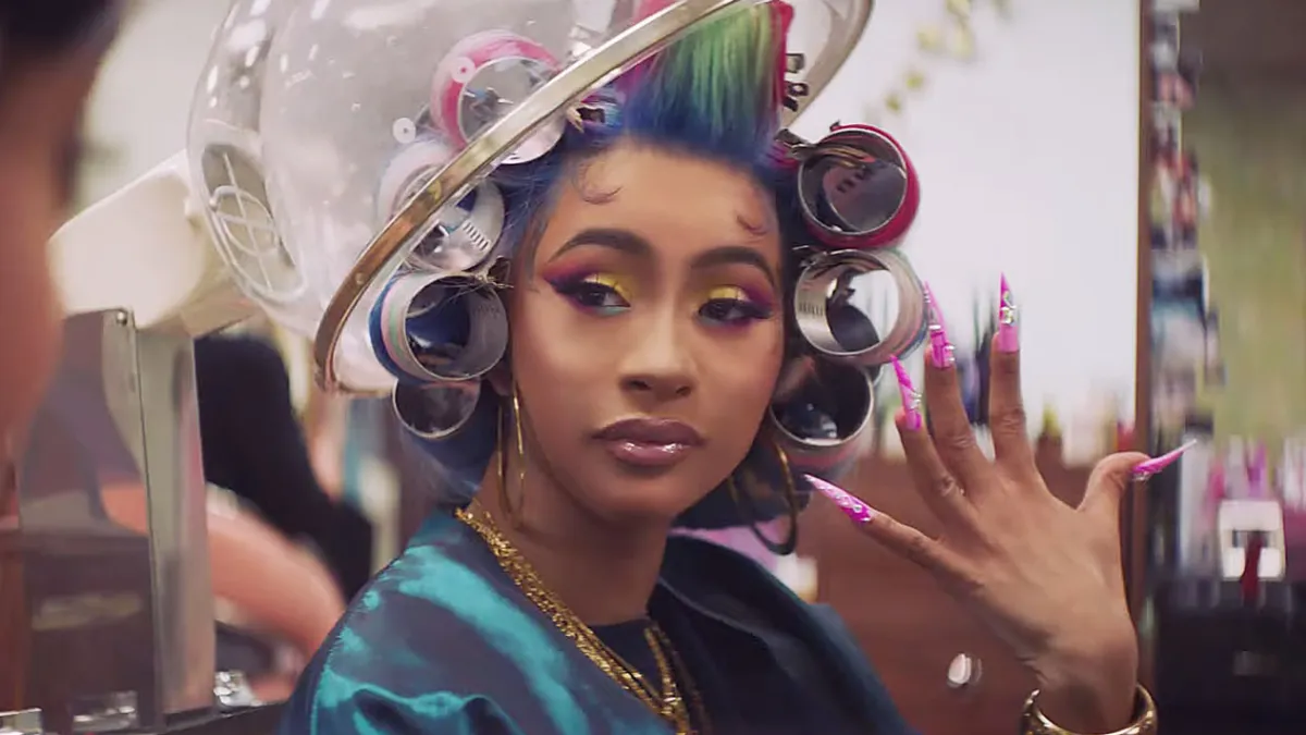 Cardi B Reebok Commercial Magic Nails Feature