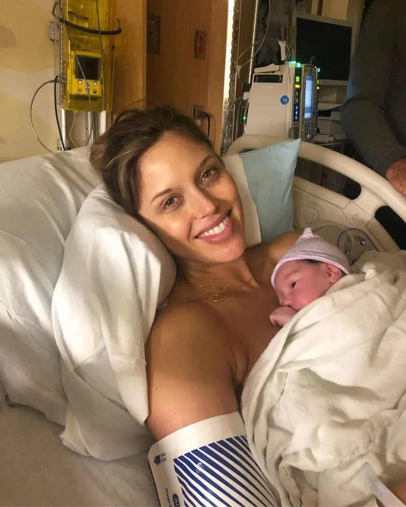 Celeb Babies 2019 Kayla Ewell and Tanner Novlan