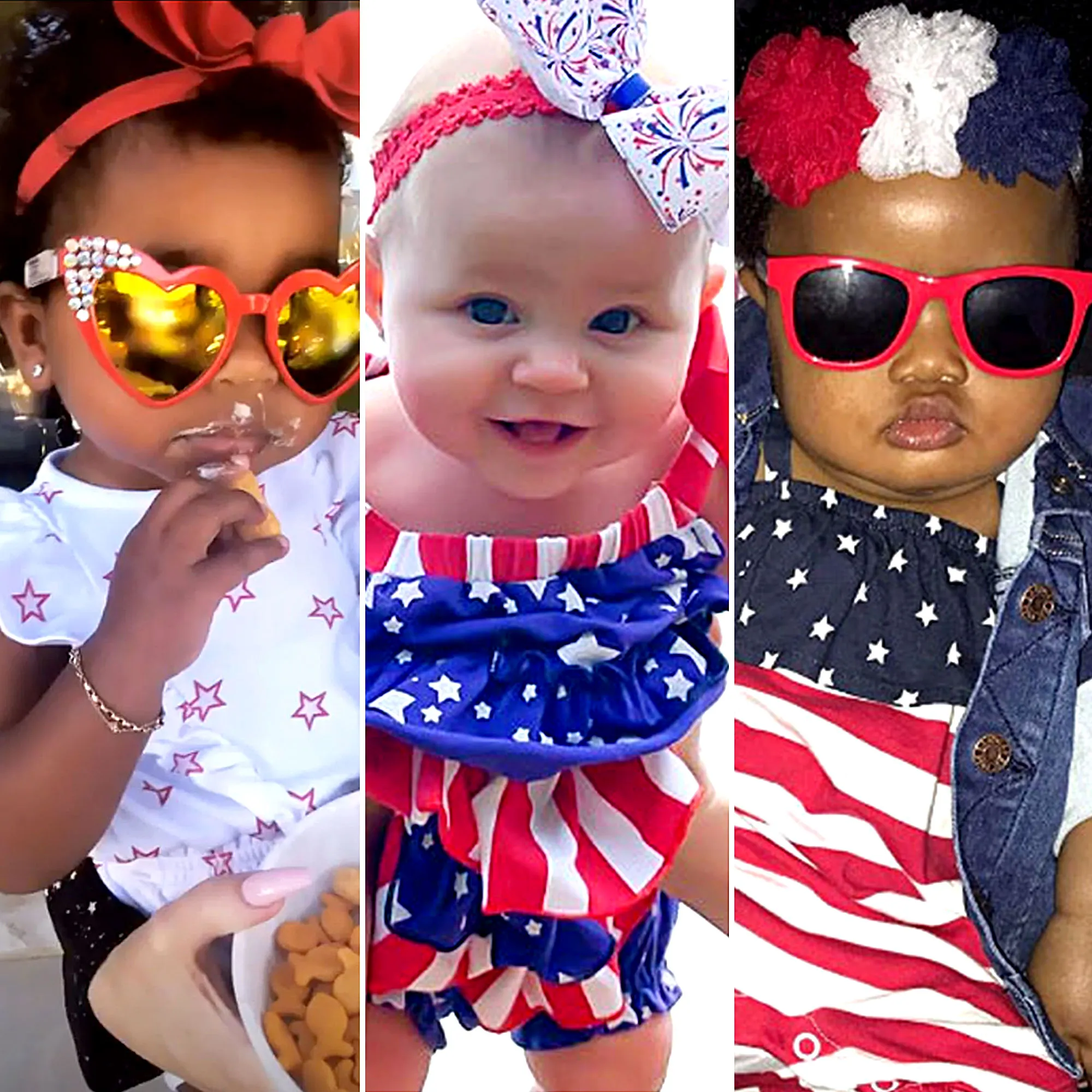 Celebrity Kids Celebrate 4th of July With Their Parents