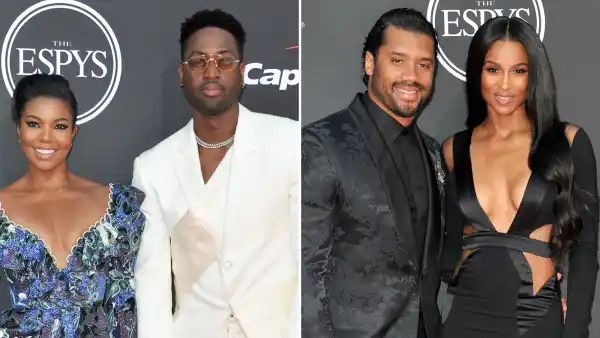 Ciara Russell Wilson Dwyane Wade Gabrielle Union espy