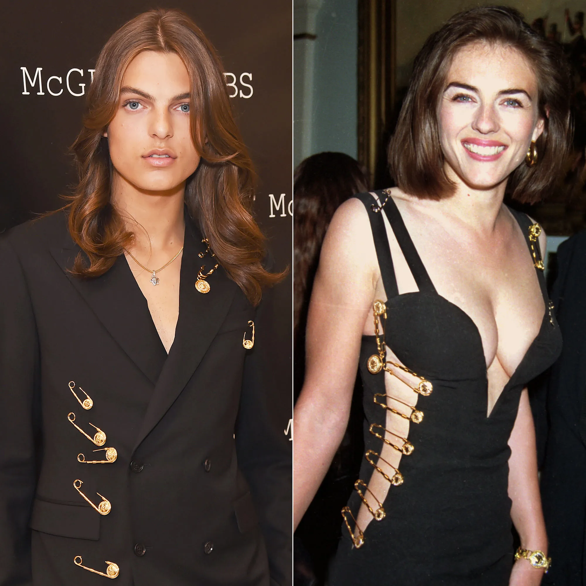 Damian Hurley and Mom Elizabeth Hurley