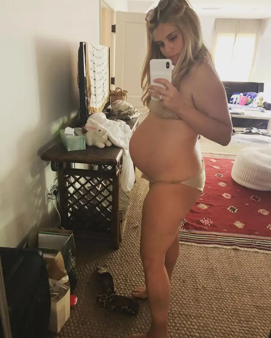 Bikini Baby Bumps Daphne Oz