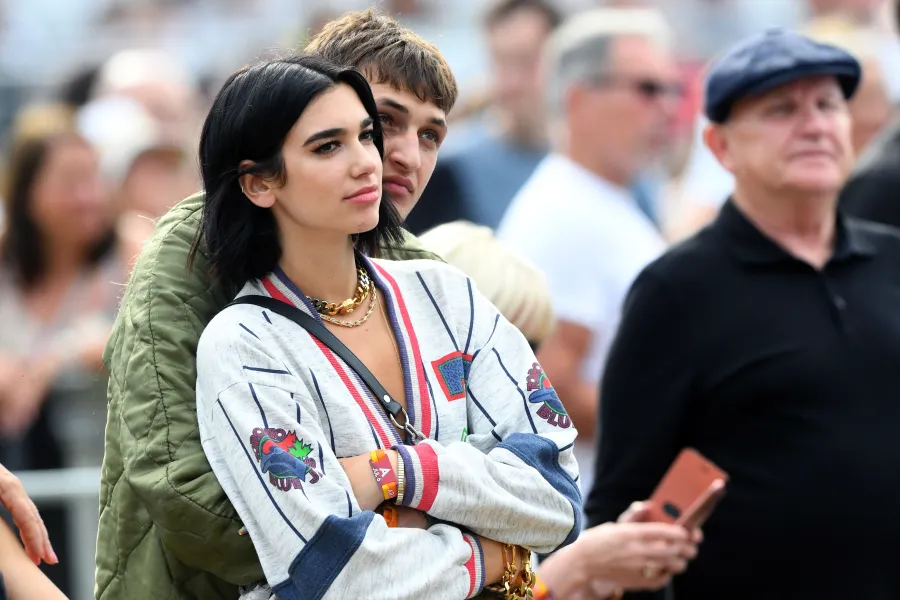 Dua Lipa and Anwar Hadid Kiss at London Music Festival
