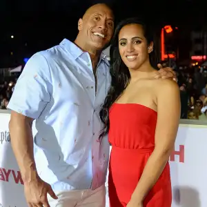 Dwayne Johnson and daughter Simone Johnson