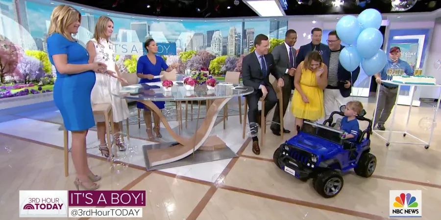 Dylan Dreyer Gender Reveal on TODAY