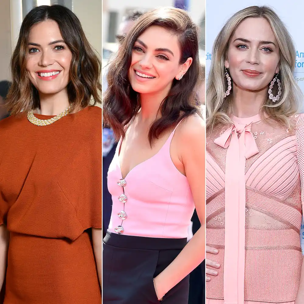 Mandy Moore, Mila Kunis and Emily Blunt