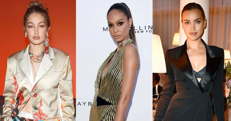 Gigi Hadid Joan Smalls Irina Shayk Moschino