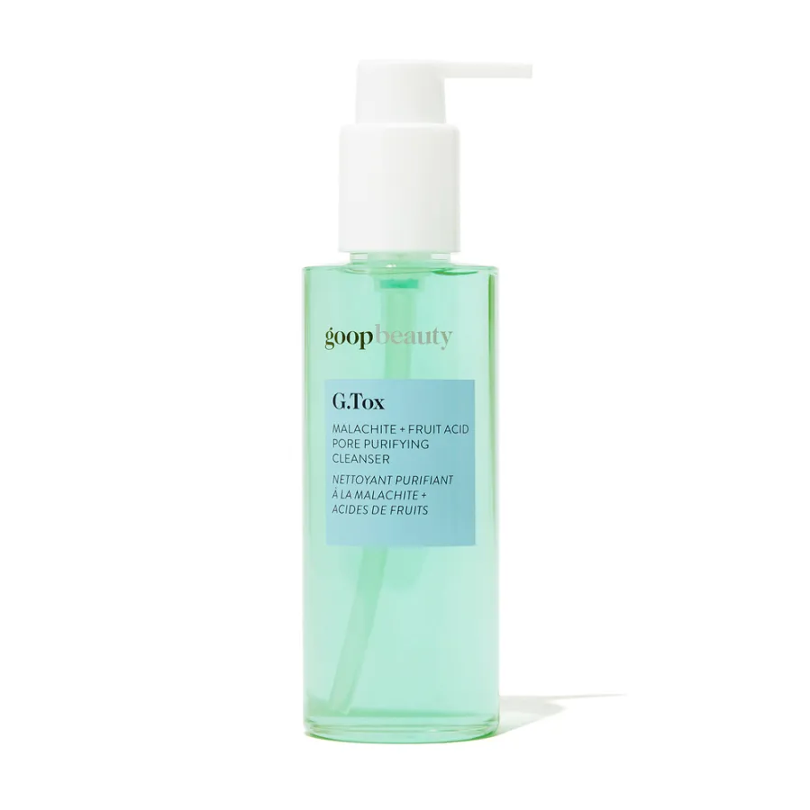 Goop Beauty G.Tox Malachite + Fruit Acid Pore Purifying Cleanser