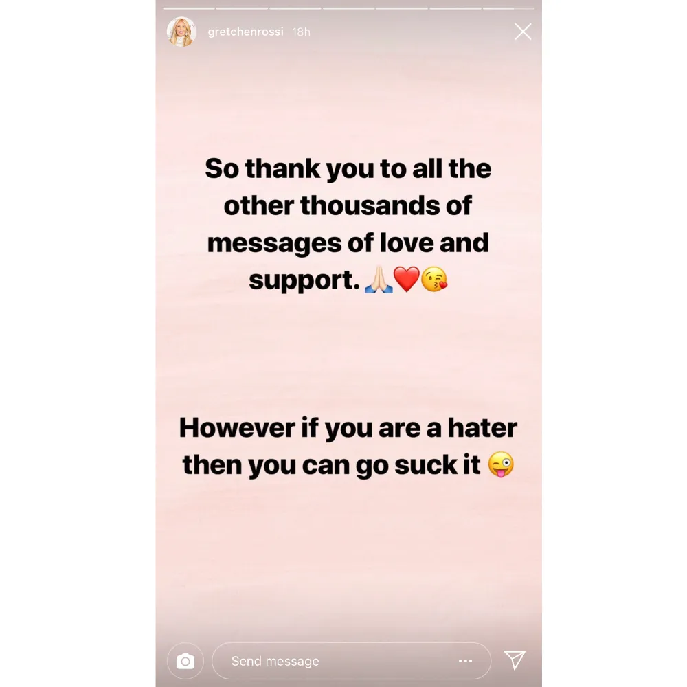 Gretchen Rossi Slams Trolls On Daughter