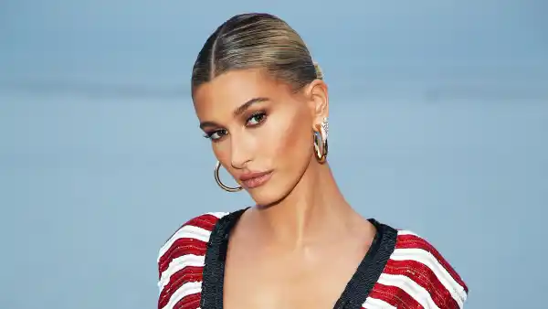 Hailey Bieber Striped Shirtdress June 6, 2019