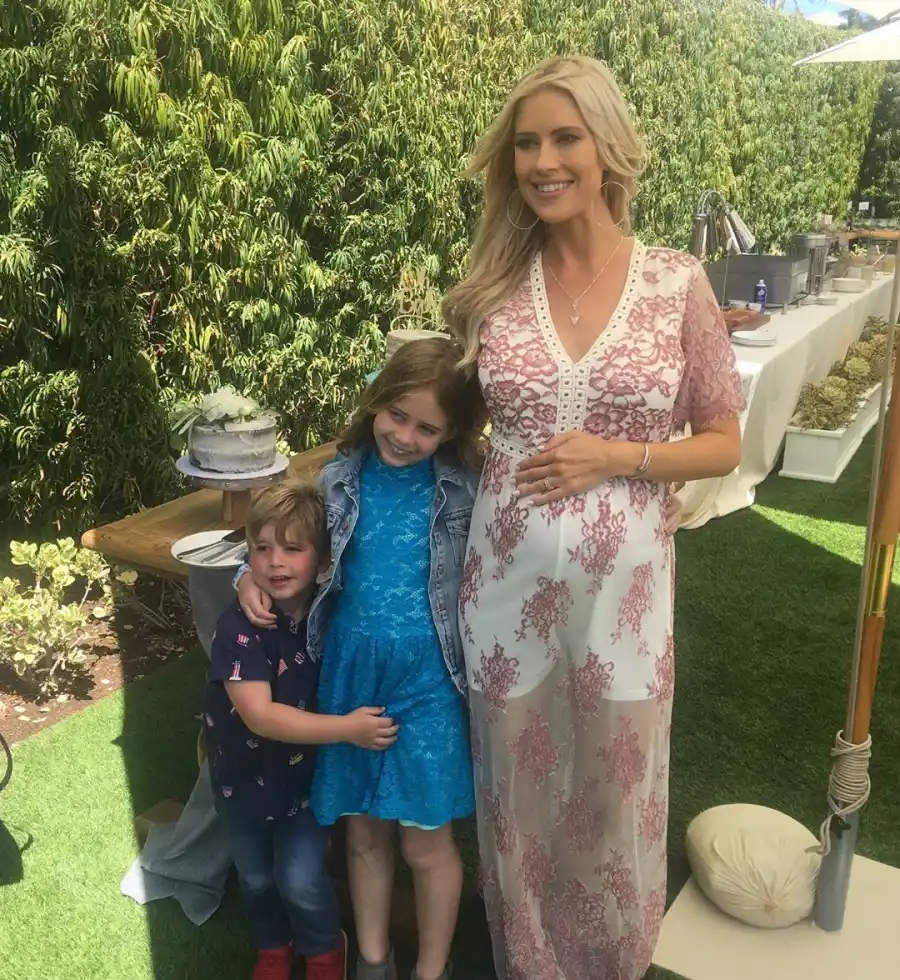 Pregnant Christina Anstead Baby Shower